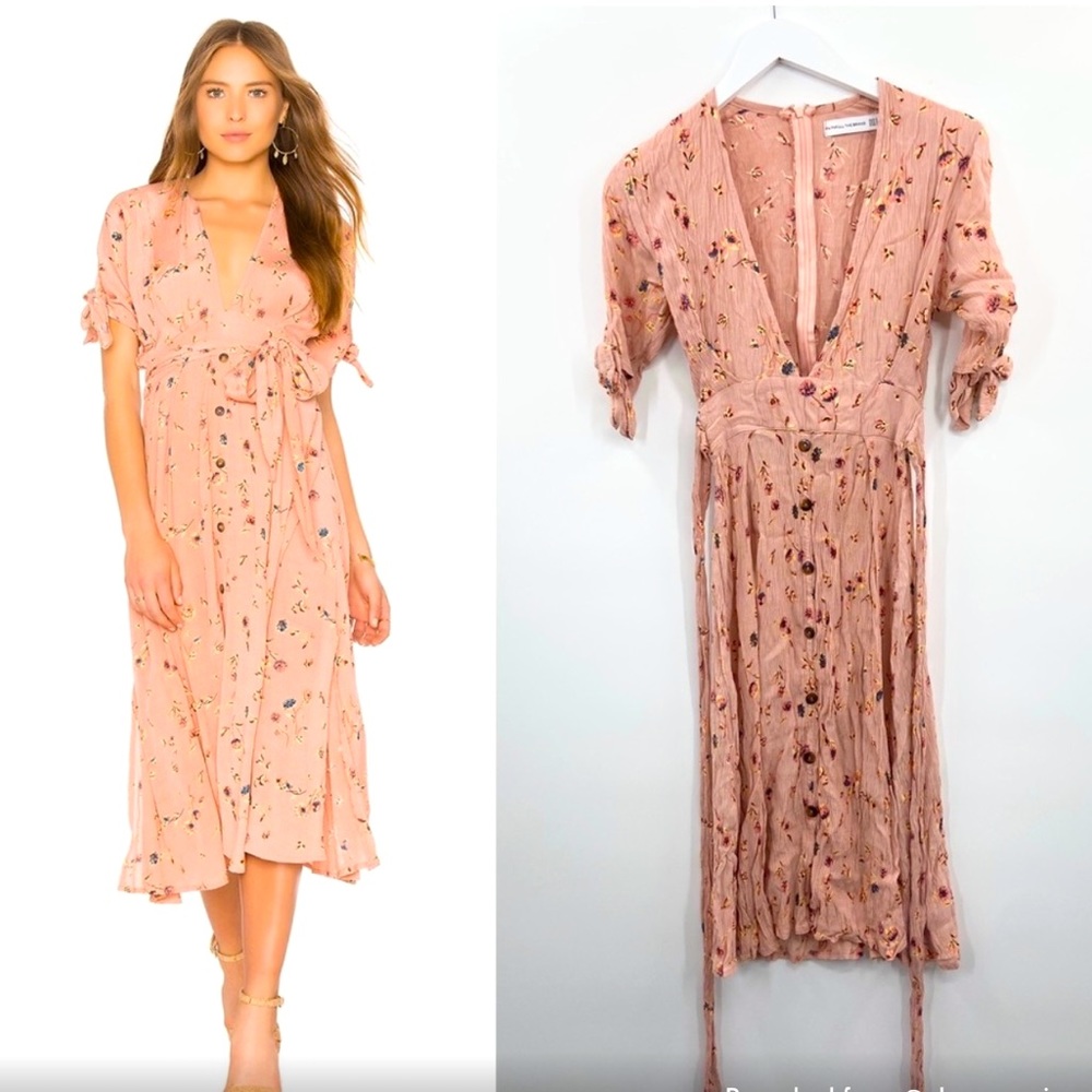 Faithfull The Brand NWOT: Nina MIDI Dress